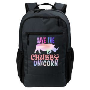 Save The Chubby Unicorn Gift Daily Commute Backpack