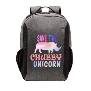 Save The Chubby Unicorn Gift Vector Backpack