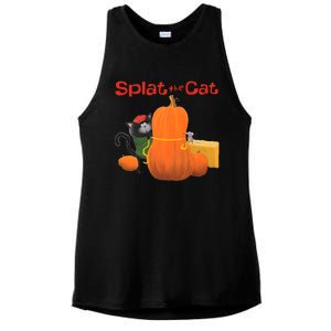 Splat The Cat Halloween Costume Ladies PosiCharge Tri-Blend Wicking Tank