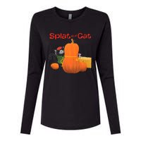 Splat The Cat Halloween Costume Womens Cotton Relaxed Long Sleeve T-Shirt