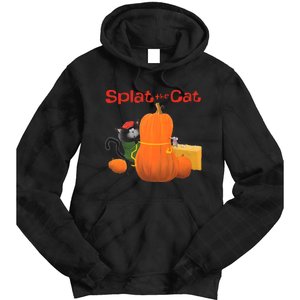 Splat The Cat Halloween Costume Tie Dye Hoodie