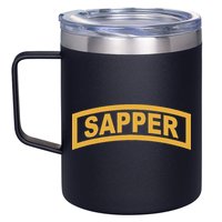 Sapper Tab Combat Engineer 12oz Stainless Steel Coffee Mug