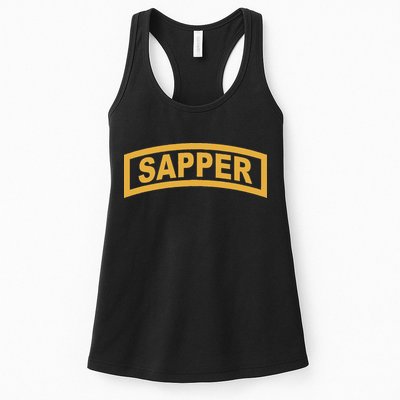 Sapper Tab Combat Engineer Womens Tank Top