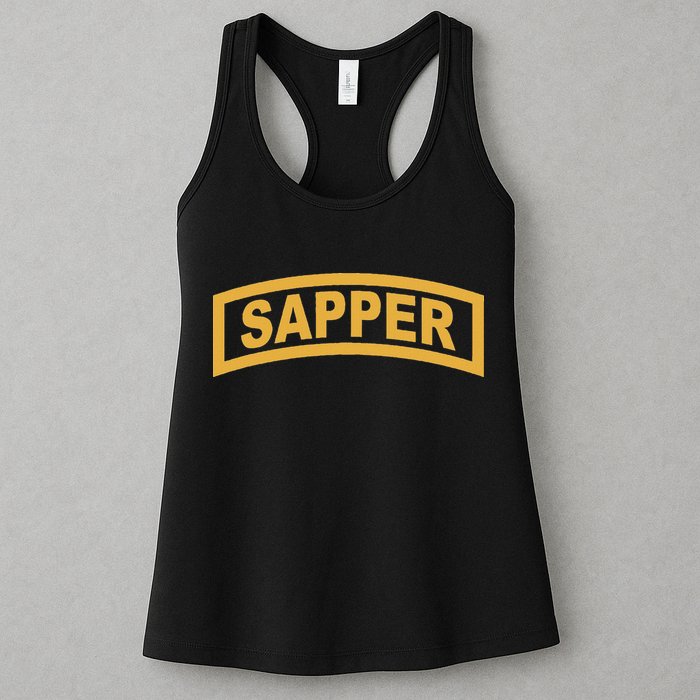 Sapper Tab Combat Engineer Womens Tank Top