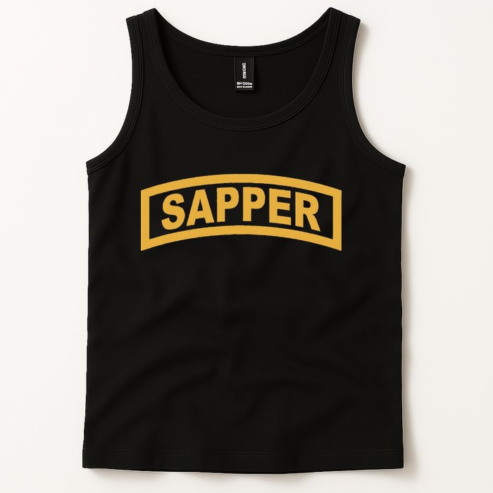Sapper Tab Combat Engineer Tank Top