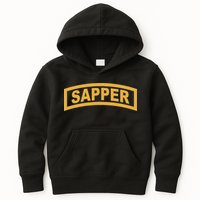 Sapper Tab Combat Engineer Kids Hoodie