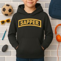 Sapper Tab Combat Engineer Kids Hoodie