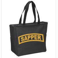 Sapper Tab Combat Engineer Zip Tote Bag