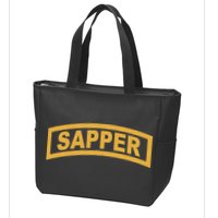 Sapper Tab Combat Engineer Zip Tote Bag