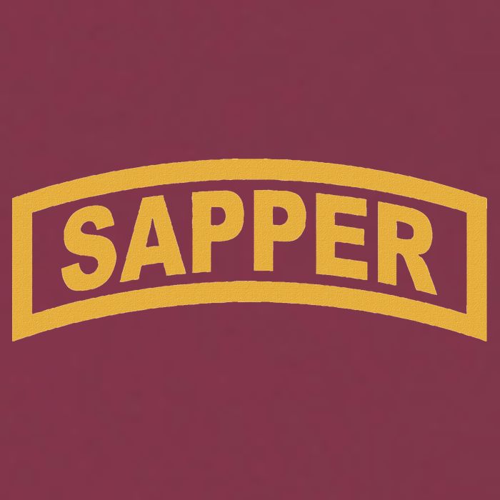 Sapper Tab Combat Engineer 16oz Travel Tumbler