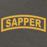 Sapper Tab Combat Engineer Cotton Canvas Backpack