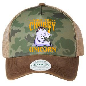 Save The Chubby Unicorn Gift Legacy Tie Dye Trucker Hat