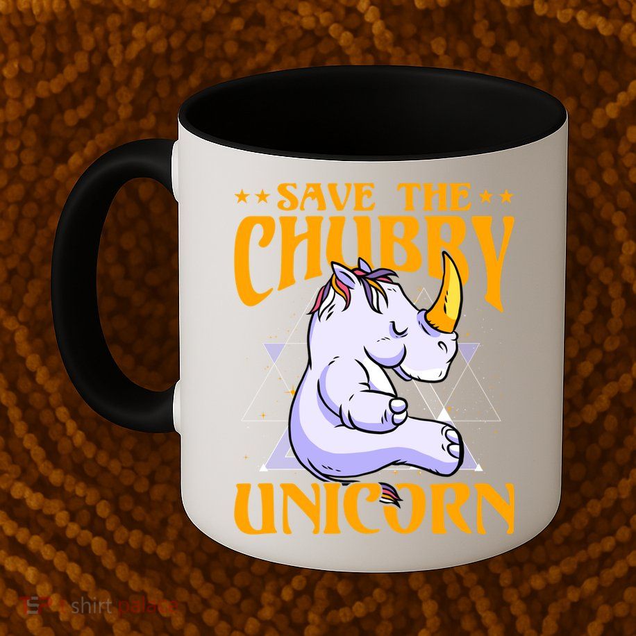 Save The Chubby Unicorn Gift Mug
