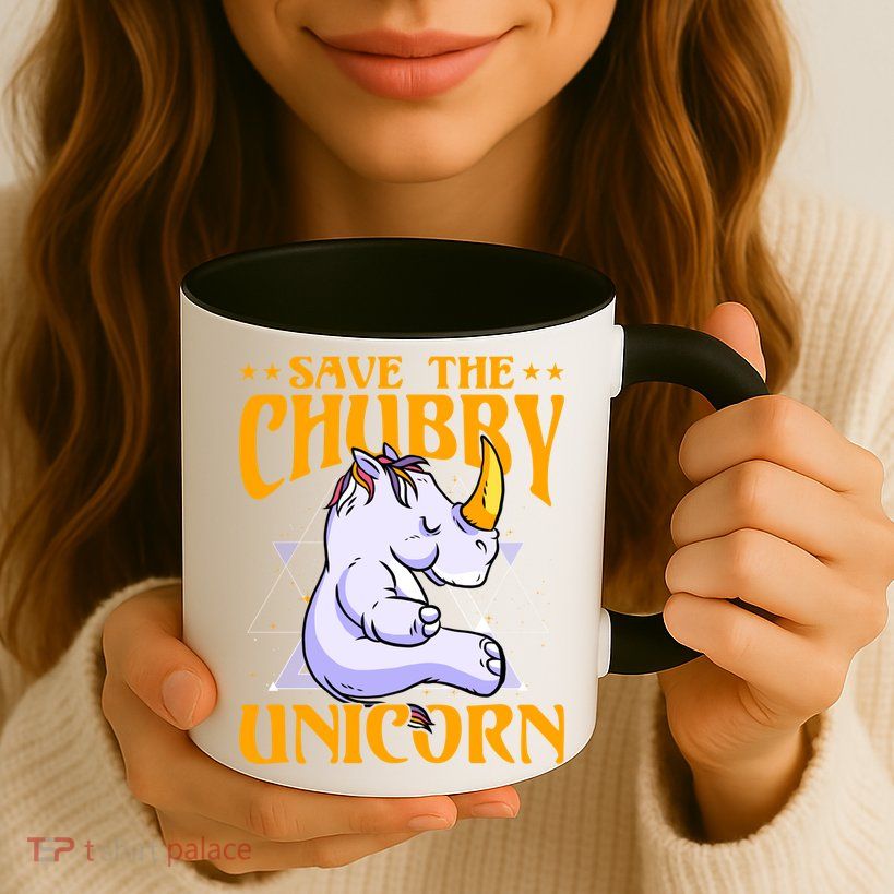 Save The Chubby Unicorn Gift Mug