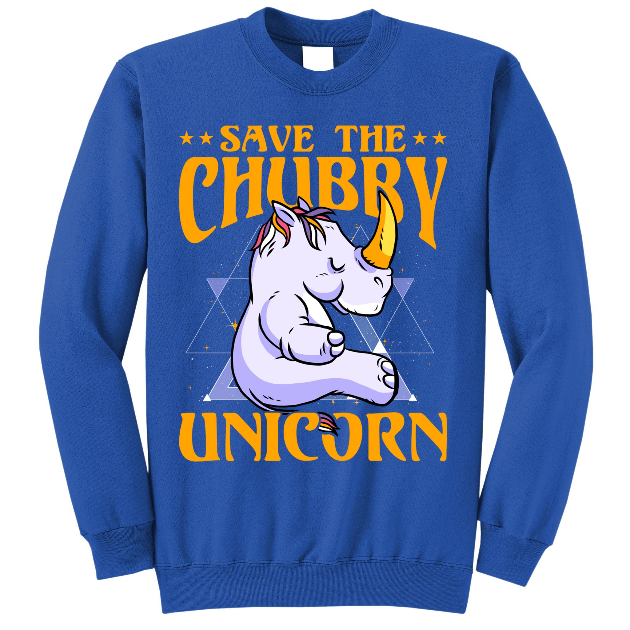 Save The Chubby Unicorn Gift Sweatshirt