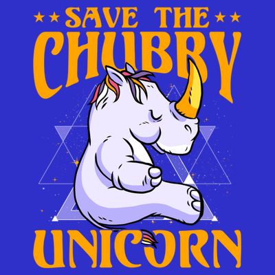 Save The Chubby Unicorn Gift T-Shirt