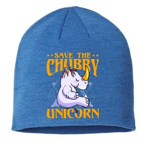 Save The Chubby Unicorn Gift Sustainable Beanie