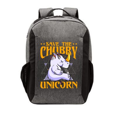 Save The Chubby Unicorn Gift Vector Backpack