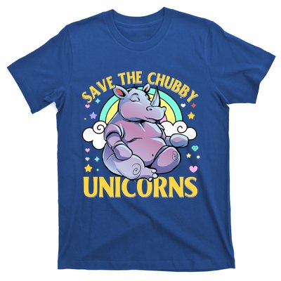 Save The Chubby Unicorn Cute Gift T-Shirt