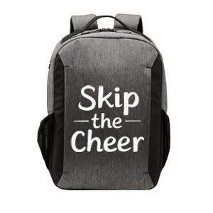 Skip The Cheer Funny Anti Christmas Grumpy Christmas Vector Backpack