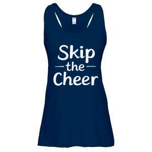 Skip The Cheer Funny Anti Christmas Grumpy Christmas Ladies Essential Flowy Tank