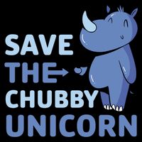 Save The Chubby Unicorn Gift Cooling Performance Crew T-Shirt