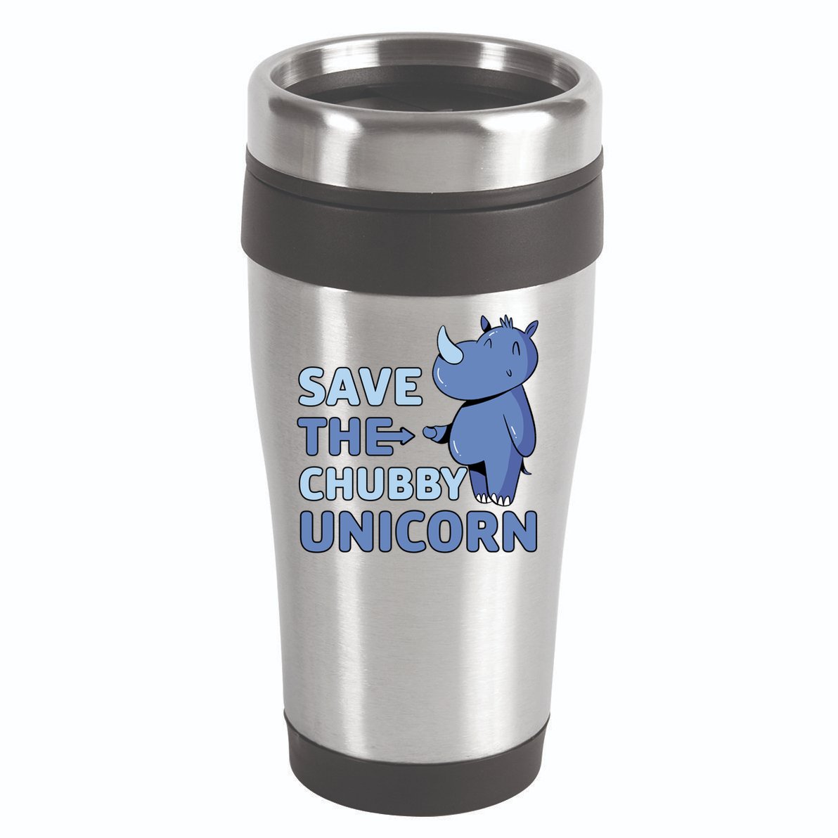 Save The Chubby Unicorn Gift 16oz Travel Tumbler