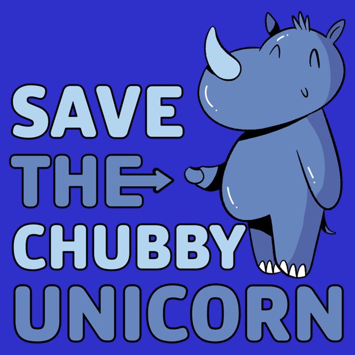 Save The Chubby Unicorn Gift Tall T-Shirt