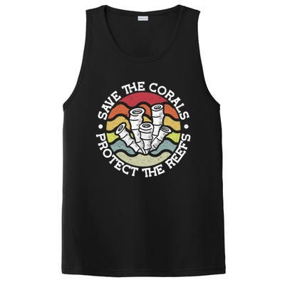 Save The Corals Protect The Reef Coral Reef Gift PosiCharge Competitor Tank