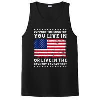 Support The Country You Live In The Country You Support PosiCharge Competitor Tank