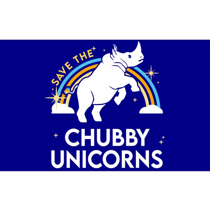 Save The Chubby Unicorns Gift Bumper Sticker