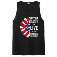 Support The Country You Live In Or Live In Where You Support PosiCharge Competitor Tank