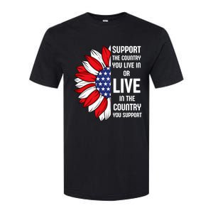 Support The Country You Live In Or Live In Where You Support Softstyle CVC T-Shirt