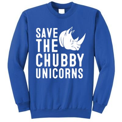 Save The Chubby Unicorns Gift Sweatshirt