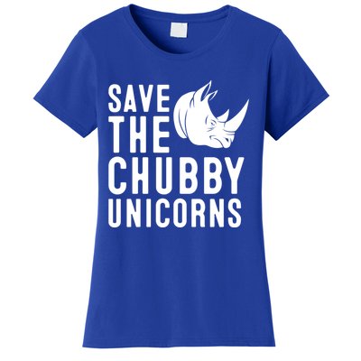 Save The Chubby Unicorns Gift Women's T-Shirt