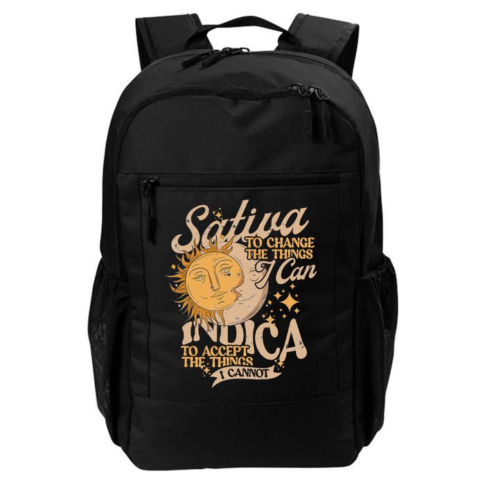 Sativa To Change The Things I Can Indica Positivity Backpack