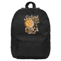 Sativa To Change The Things I Can Indica Positivity 16 in Basic Backpack