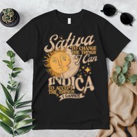Sativa To Change The Things I Can Indica Positivity Premium T-Shirt