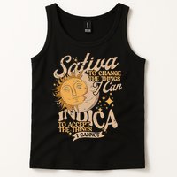Sativa To Change The Things I Can Indica Positivity Tank Top