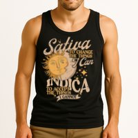 Sativa To Change The Things I Can Indica Positivity Tank Top