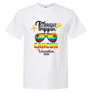 Straight Trippin Cancun Vacation 2024 Garment-Dyed Heavyweight T-Shirt