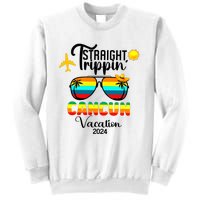 Straight Trippin Cancun Vacation 2024 Sweatshirt