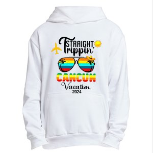 Straight Trippin Cancun Vacation 2024 Urban Pullover Hoodie