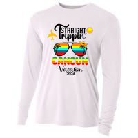 Straight Trippin Cancun Vacation 2024 Cooling Performance Long Sleeve Crew