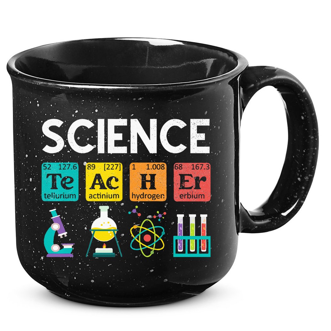 Science Teacher Chemistry Biology Physics Teacher Student 15oz Campfire Ceramic Mug
