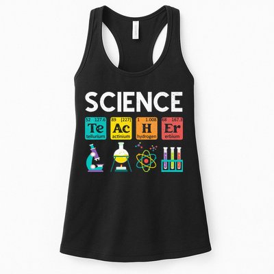 Science Teacher Chemistry Biology Physics Teacher Student Womens Tank Top