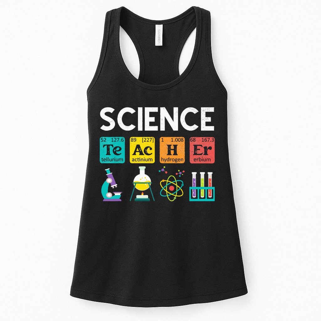 Science Teacher Chemistry Biology Physics Teacher Student Womens Tank Top