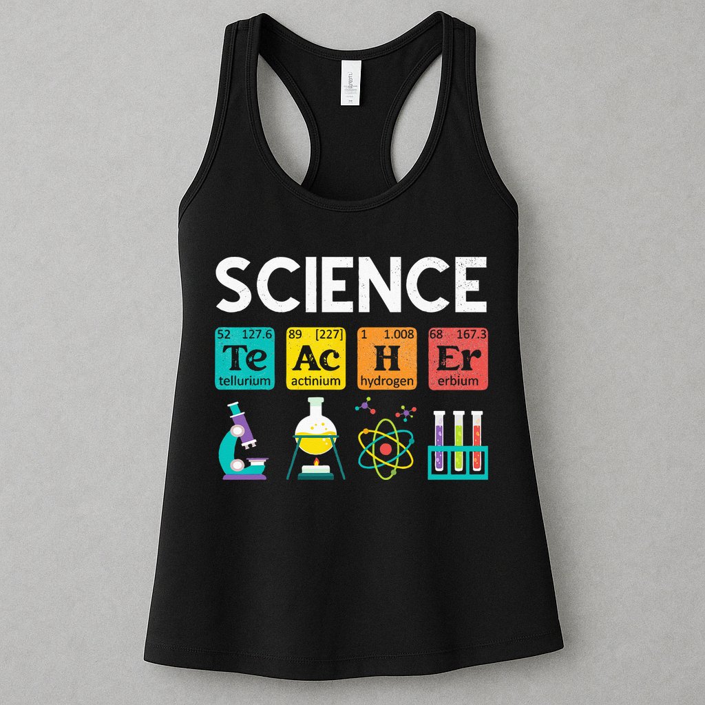 Science Teacher Chemistry Biology Physics Teacher Student Womens Tank Top
