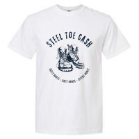 Steel Toe Cash Blue Collar American Workers Garment-Dyed Heavyweight T-Shirt