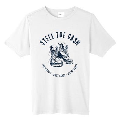 Steel Toe Cash Blue Collar American Workers Tall Fusion ChromaSoft Performance T-Shirt